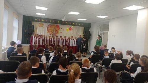 В рамках проекта «Мы - патриоты» мамадышских лицеистов посетили артисты