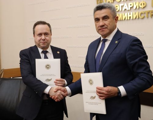 Татарстан  буенча Социаль фонд бүлеге һәм Мәгариф һәм фән министрлыгы үзара мәгълүмати хезмәттәшлек турында килешү имзалады