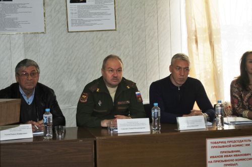 В Мамадыше начался осенний призыв. Фоторепортаж