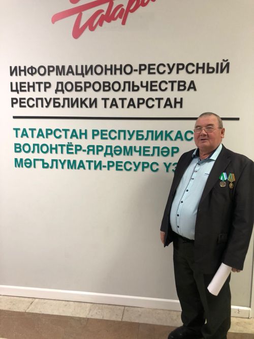Мамадышский серебряный волонтер удивил членов комиссии во время защиты своей конкурсной работы в Казани