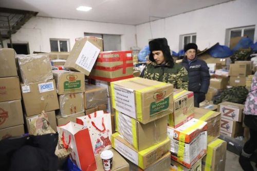 В зону Специальной военной операции отправлено ещё 9 тонн гуманитарного груза для наших военнослужащих
