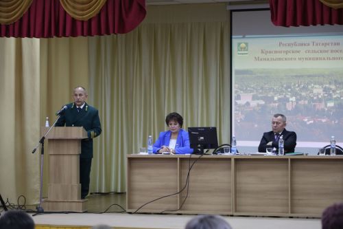 В Красногорском сельском поселении подвели итоги года