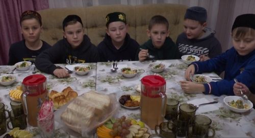 В мечети имени Ахмета Ясави города Мамадыш прошел ифтар-меджлис