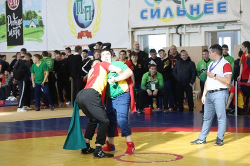 В Мамадыше прошли республиканские соревнования по национальной борьбе корэш