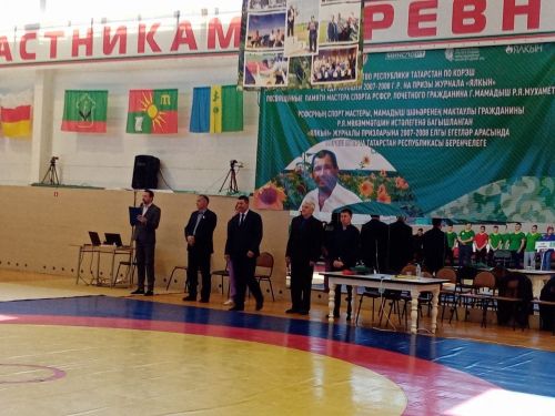 Мамадышские студенты стали победителями республиканских соревнований по национальной борьбе