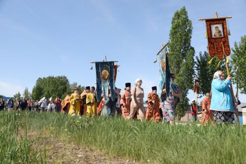 В Мамадыш привезли мощи Святого Николая Чудотворца