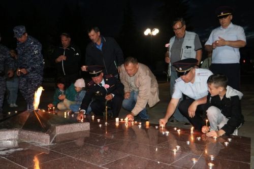 В Мамадыше сегодня пройдет акция «Свеча памяти»