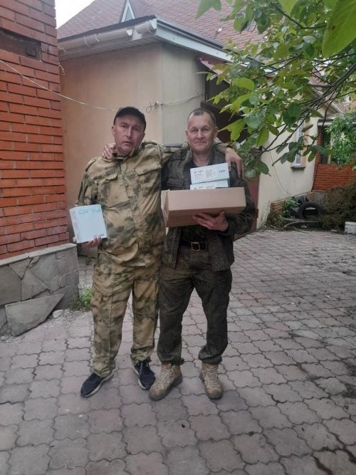 Житель Мамадыша доставлял гуманитарный груз и случайно встретил одноклассника в зоне СВО