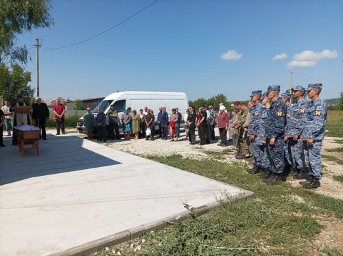 В Мамадышском районе простились с мобилизованным Рустемом Крючковым