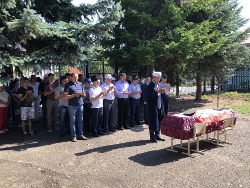 В Мамадыше простились с Ришадом Хайрутдиновым, погибшем в ходе СВО