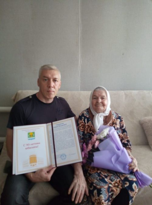 Ветеран труда из Мамадыша отметила 90-летие