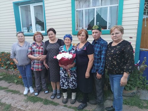 Труженице тыла Гульзаухар Закировой исполнилось 90 лет