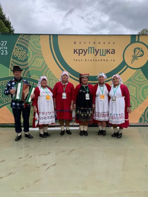 Мамадышский фольклорный коллектив принял участие в 14 международном этническом фестивале «Крутушка»