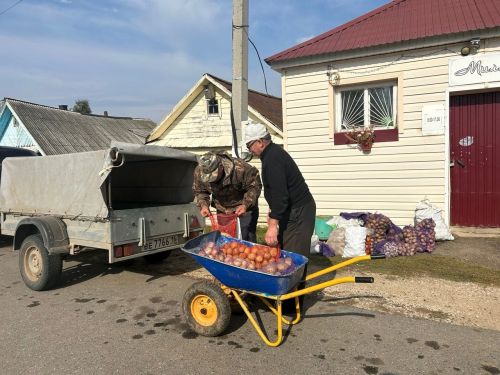 Жители деревни Дусаево Мамадышского района в эти дни занимаются сбором гуманитарной помощи