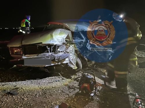 В страшной аварии в Татарстане погибли три человека
