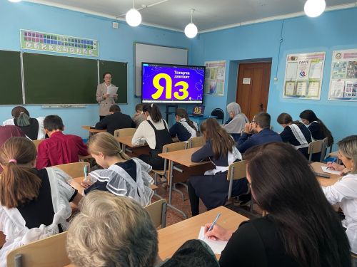 Мамадышцы присоединились к акции «Татарча диктант»