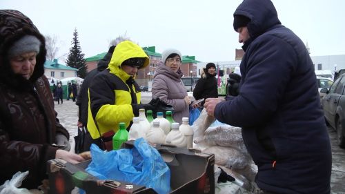 На ярмарке Мамадыша мясо и молочная продукция были на расхват