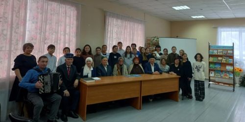 В центральной библиотеке состоялся литературный вечер