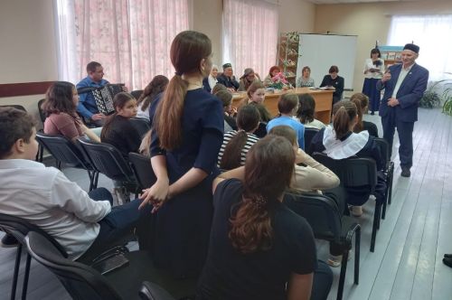 В центральной библиотеке состоялся литературный вечер