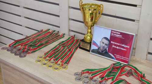 В Мамадышском районе состоялся турнир по волейболу, посвященный памяти бойца СВО