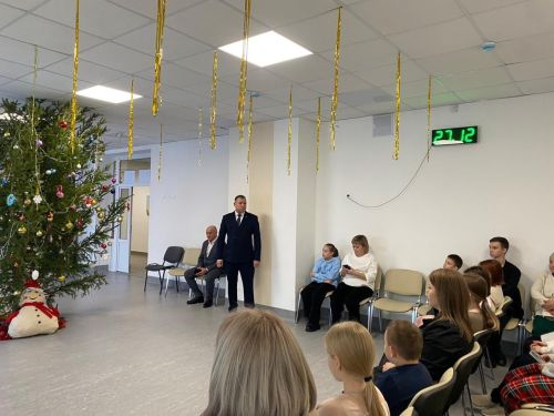 Новогодний праздник для детей участников СВО состоялся в центре образования