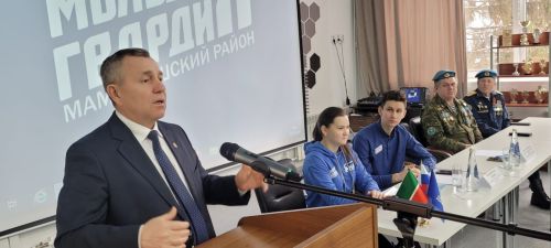 В Мамадыше состоялась 15 конференция местного отделения ТРО ВОО «Молодая Гвардия» «ЕДИНОЙ РОССИИ»