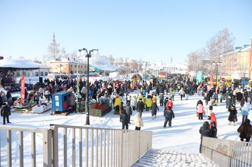 В Мамадыше дан старт фестивалю креативных санок «SunnyФЕСТ»