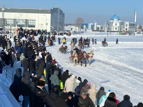 В Муслюмово прошли игры «Аударыш»