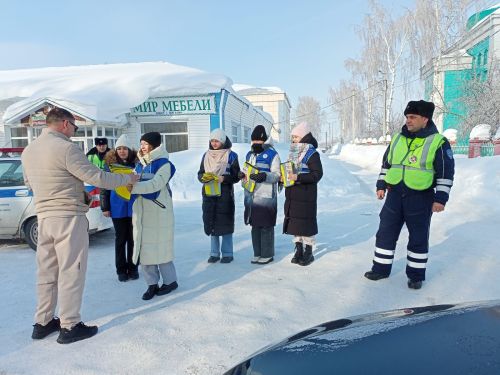 В Мамадыше провели пропагандистскую акцию – «Хороший водитель – лучший защитник»