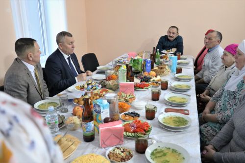 Глава Мамадышского района встретился с семьями  мобилизованных и контрактников