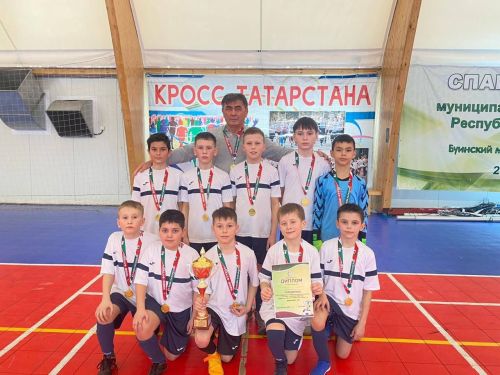 Мамадышская футбольная команда «Олимп» снова радует нас своими победами