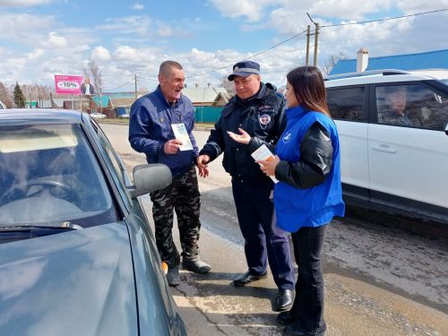 В Мамадыше прошла акция «Водитель, соблюдай Правила дорожного движения!»
