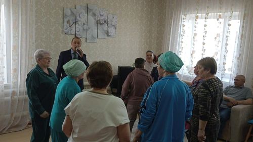 В социально-реабилитационном отделении «Забота» прошел творческий вечер