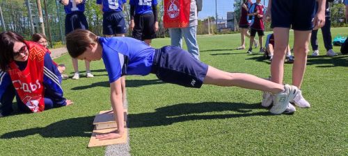 Ученики центра образования лицей №2 сдали нормы ГТО