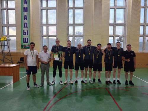 В Мамадыше прошли финальные игры спартакиады по волейболу