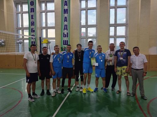 В Мамадыше прошли финальные игры спартакиады по волейболу