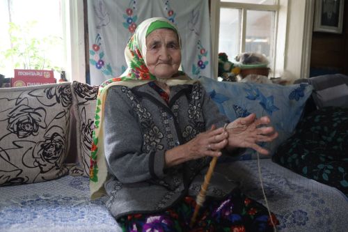 87-летняя жительница  района поделилась воспоминаниями о своей молодости