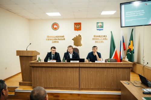 Мамадышский район посетил министр здравоохранения РТ Марсель Миннуллин