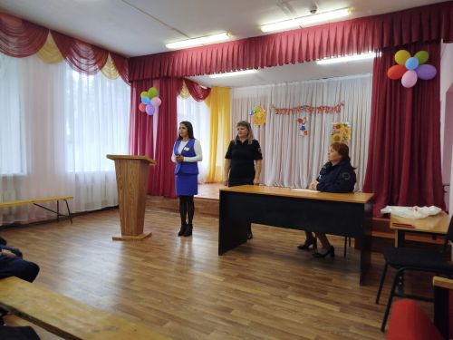 В рамках Недели безопасности в школах прошли встречи в школах