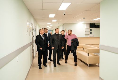 Вадим Никитин проинспектировал ход капитального ремонта в Мамадышской ЦРБ
