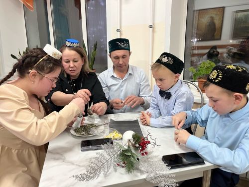 В Нижнеошминской школе провели мероприятие «Моя семья - теплый очаг»