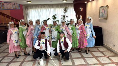 Мамадышская команда выступает на зональном этапе фестиваля «Безнең заман»