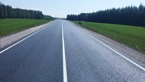 В Мамадышском районе  отремонтировали дорогу «Мамадыш – Кукмор»