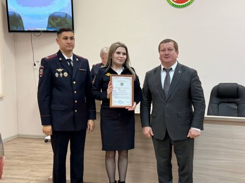 Не словом, а делом: в Мамадыше отметили День сотрудника органов внутренних дел