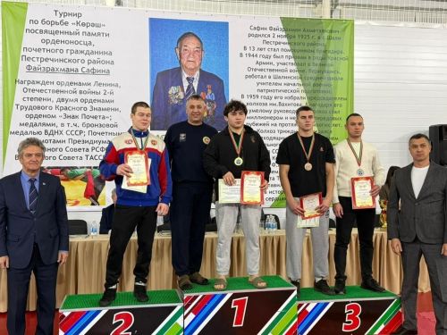 Команда Мамадышского района заняла III место на турнире по борьбе «Корэш»