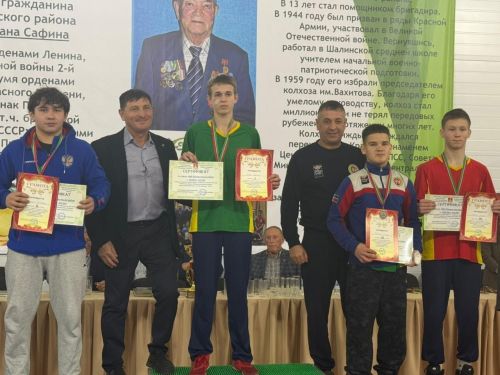 Команда Мамадышского района заняла III место на турнире по борьбе «Корэш»