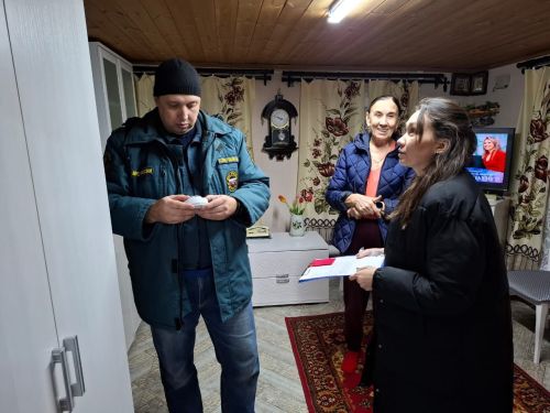 Забота в действии: в Мамадыше пожилым горожанам установили датчики дыма