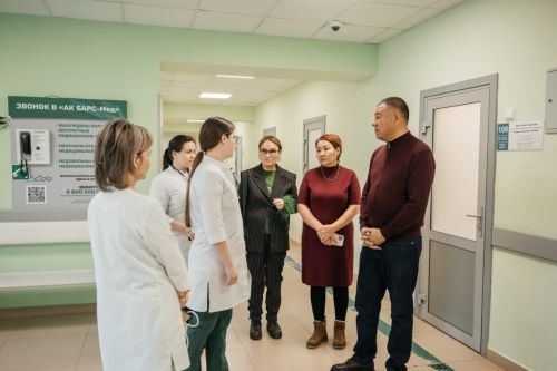 Делегация из Казахстана изучила опыт Мамадышской ЦРБ