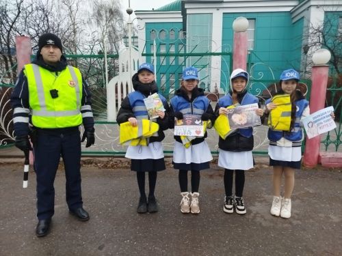 В Мамадыше прошла акция в память о жертвах ДТП