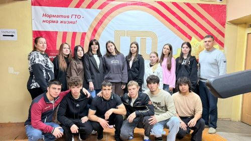Мамадышские студенты сдали нормативы ГТО